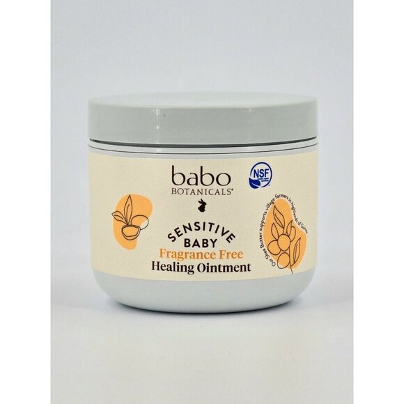 Babo Botanicals Sensitive Baby Fragrance-Free All Natural Healing Ointment - Picture 8 of 14